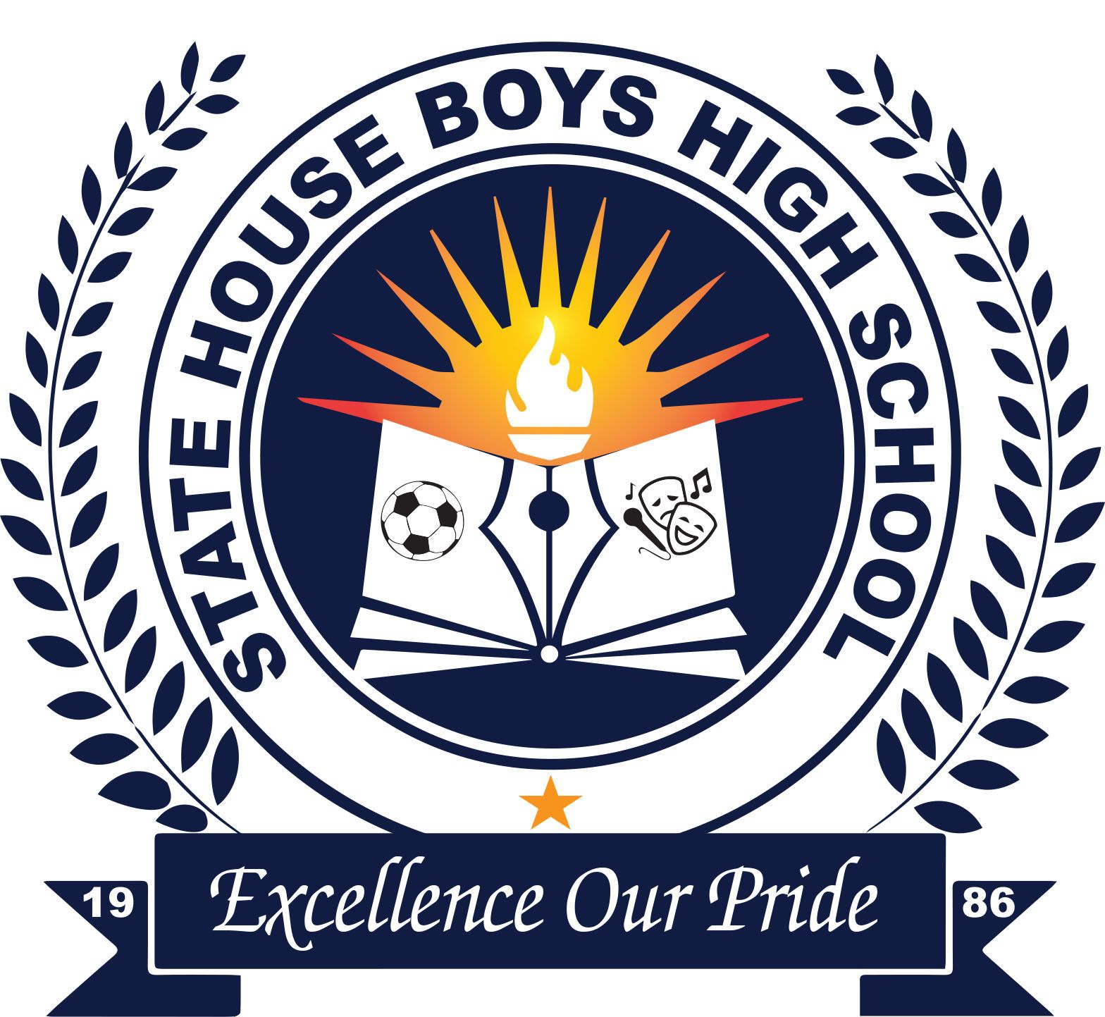State House Boys High School crest